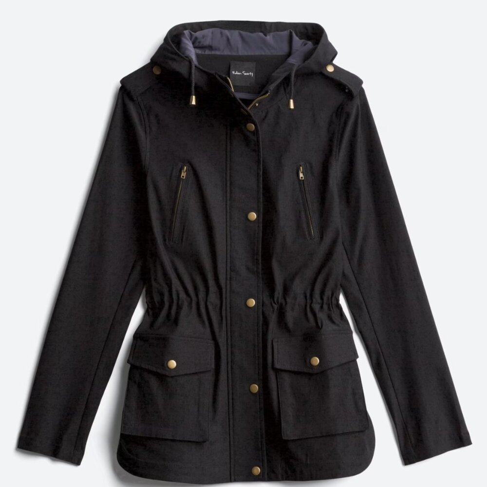 Eden Society Black Cargo Jacket size L